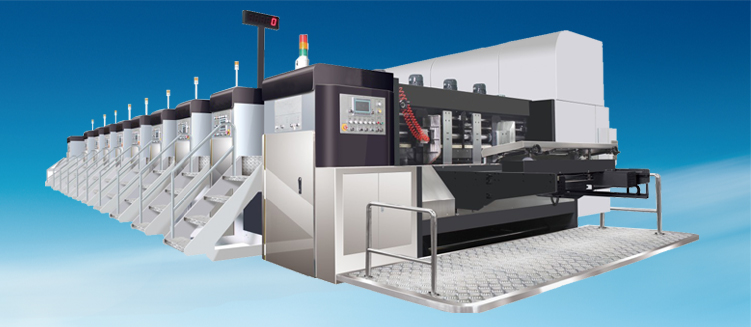 HG 上印固定式自动高速印刷开槽模切机